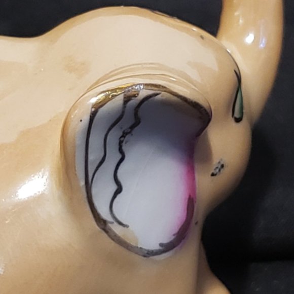 vintage lusterware elephant small figurine - Picture 2 of 9